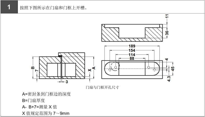180度重型可调暗铰链尺寸图